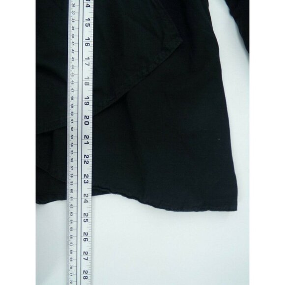 James Perse Cardigan Women 3 Large Roll Tab Sleeve 100% Cotton Lightweight Drape - Picture 8 of 10